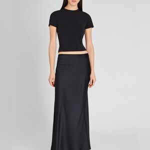 NWT Club Monaco Silk Maxi Skirt